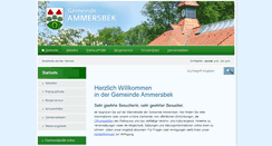 Desktop Screenshot of ammersbek.de
