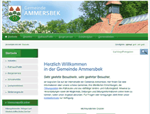Tablet Screenshot of ammersbek.de